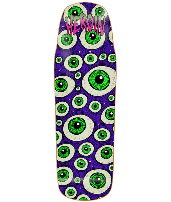 Heroin Skateboards - Streetballer Purple