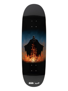 Welcome Skateboards - Bat Flames On Boline