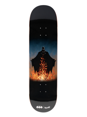 Welcome Skateboards - Bat Flames On Popsicle