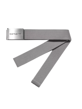 Carhartt WIP - Clip Belt Chrome